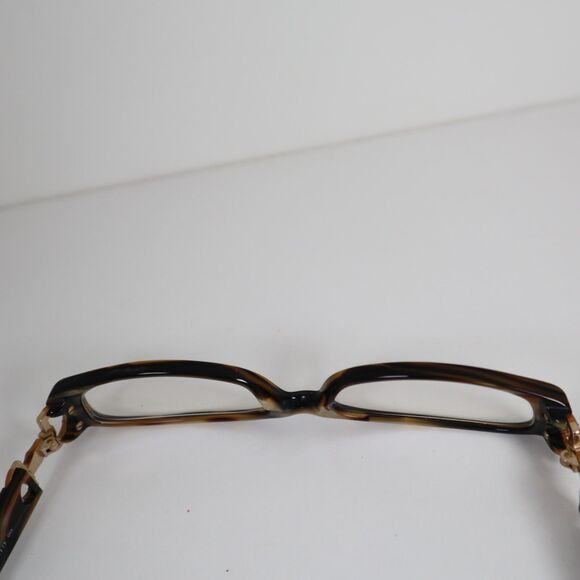 Gucci GG3009 SVF Brown Tortoise Rectangular Glasses Frames 48-17-130mm - Picture 3 of 12